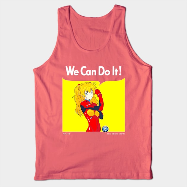 We can do it Shinji Tank Top by CoinboxTees